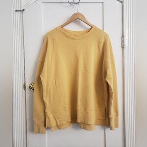 Large Amber Long Sleeve Crewneck Sweater XXXL Plus Size Womens